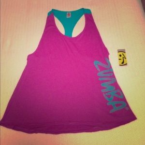 Zumba Galaxy Loose Racerback